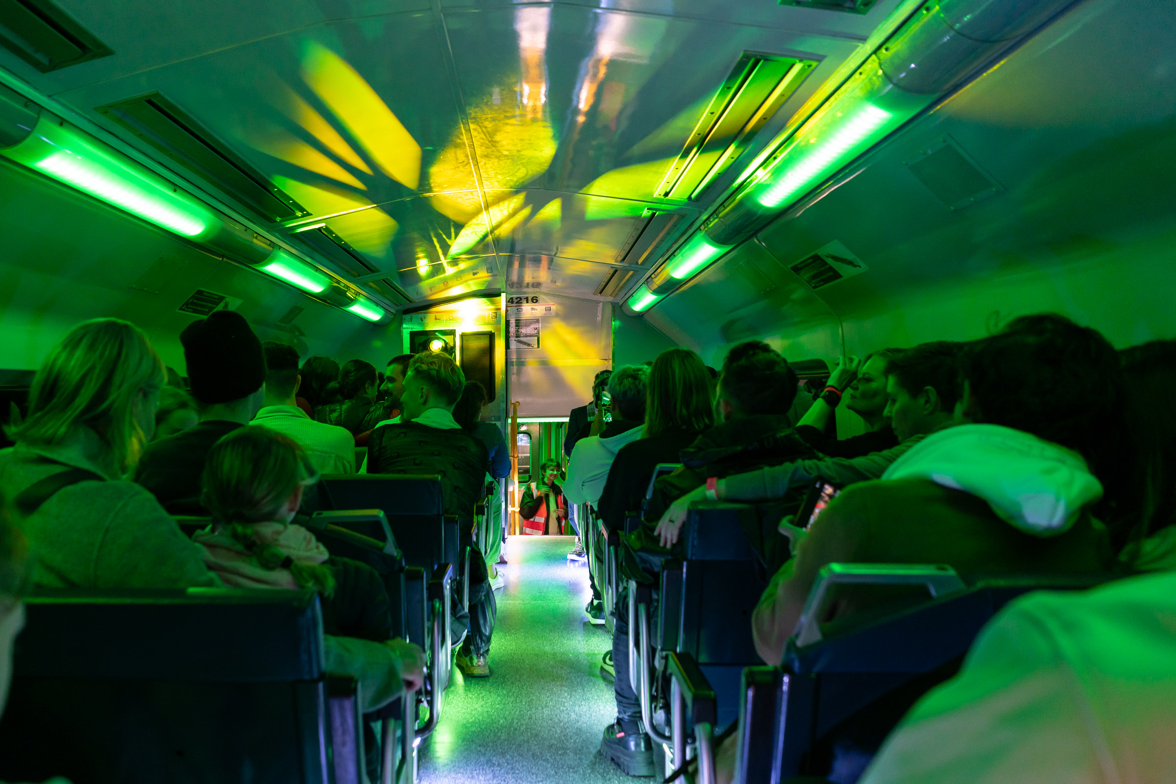 Tekno Train Vivid 2024 Carriage Interior